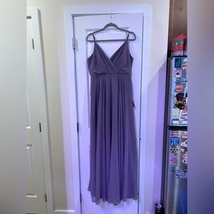 Lulu's Lavender Maxi Dress